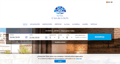 Desktop Screenshot of hotelcasadecolon.com